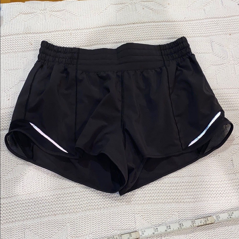 Lululemon Women's Black Athletic Shorts, 8